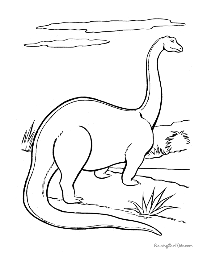Free Dinosaur| Coloring Pages for Kids | Free Printable
