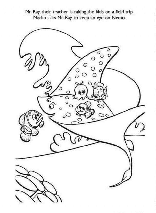 Print Or Download Finding Nemo | Free Printable Coloring Pages 