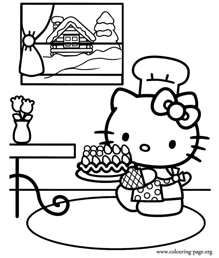 Free Free Printable Hello Kitty Coloring Pages Download Free Free 