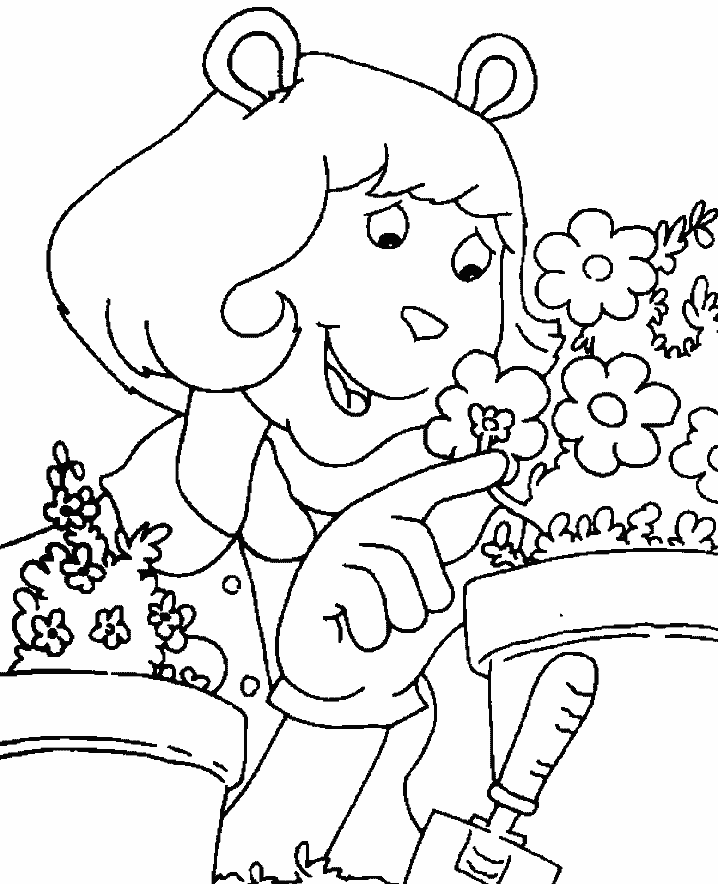 Arthur 8 Cartoons Coloring Pages  Coloring Book