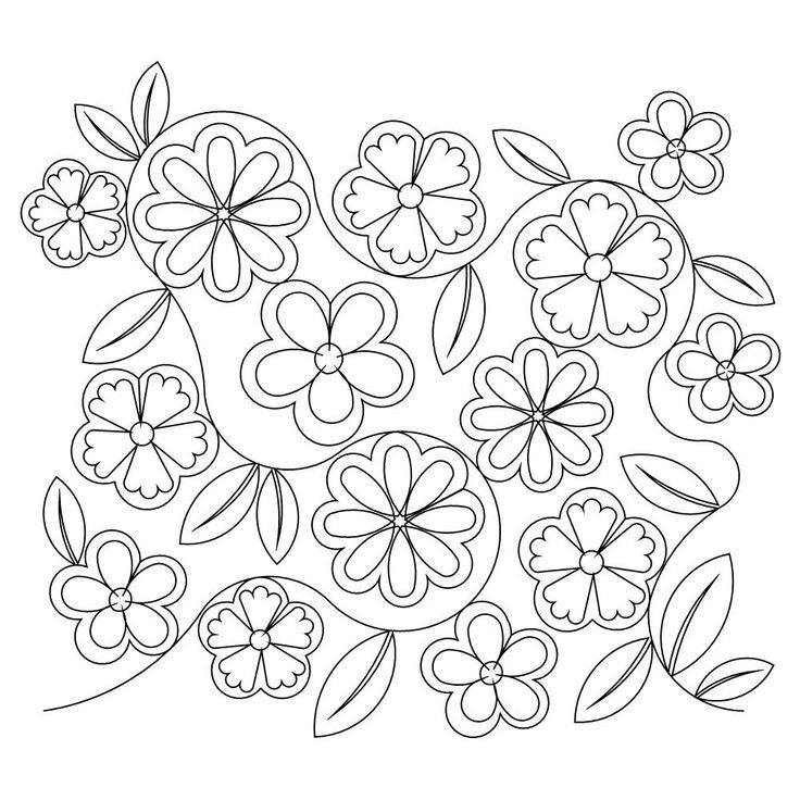 Free Flower Patterns To Trace Download Free Flower Patterns To Trace