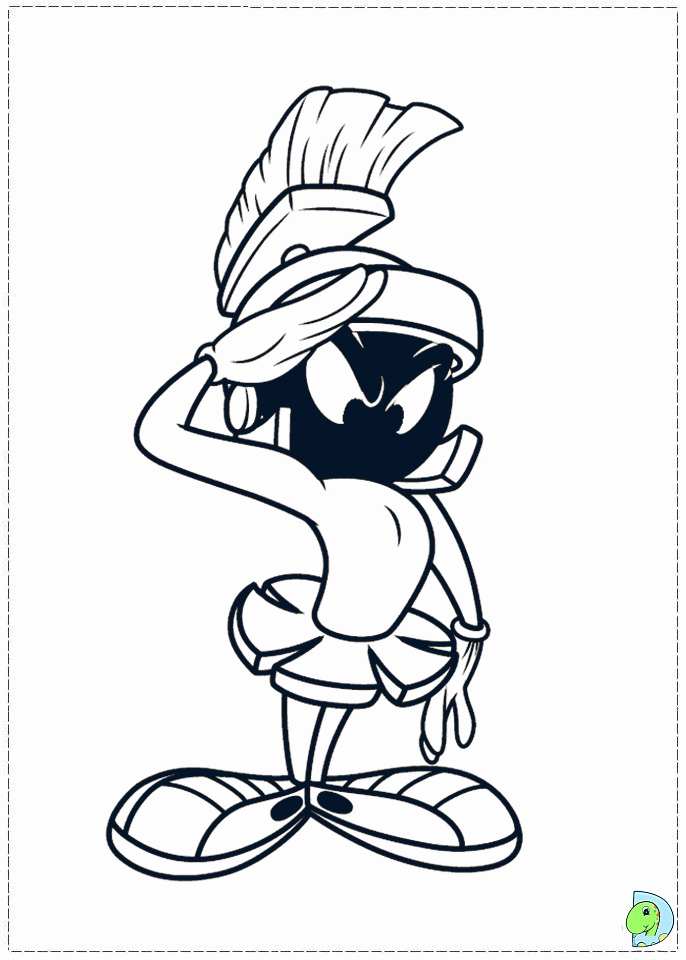 Clip Arts Related To : looney tunes character drawing. view all Marvin The Martian...
