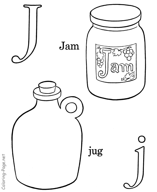 Bible Alphabet Coloring Pages | Coloring Sheets