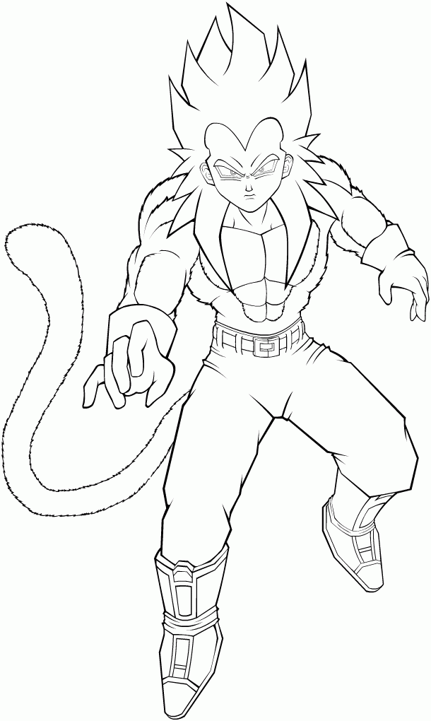 Free Vegeta Ssj4 Coloring Pages, Download Free Vegeta Ssj4 Coloring Pages  png images, Free ClipArts on Clipart Library