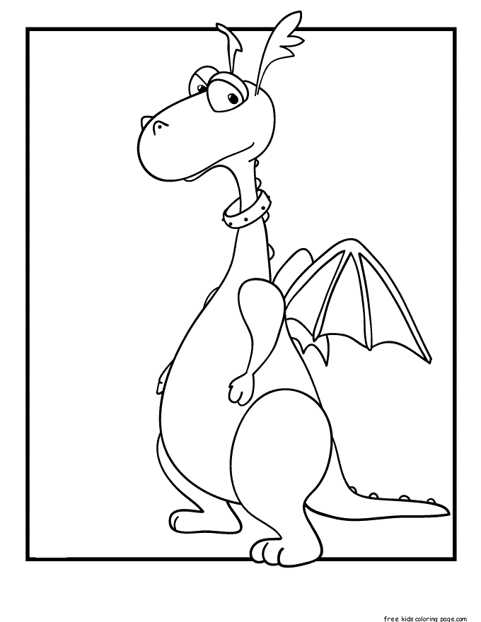 stuffy the dragon doc mcstuffins Disney Junior coloring pages