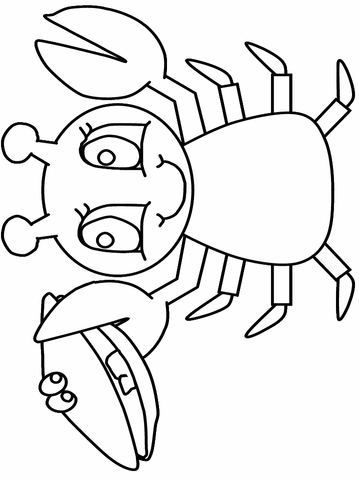 Ocean Lobster Animals Coloring Pages  Coloring Book