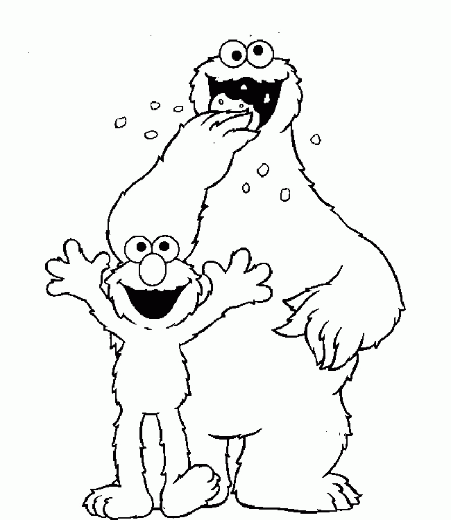 Sesame Street| Coloring Pages for Kids and Teens
