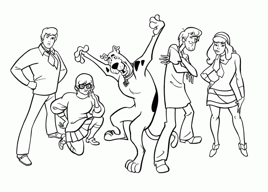 SCOOBY-DOO GANG: what WHAT by Jerome-K-Moore