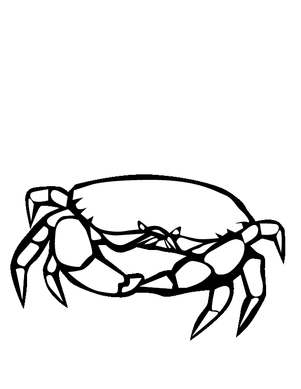 eps 6 crab | printable coloring in pages for kids - number online