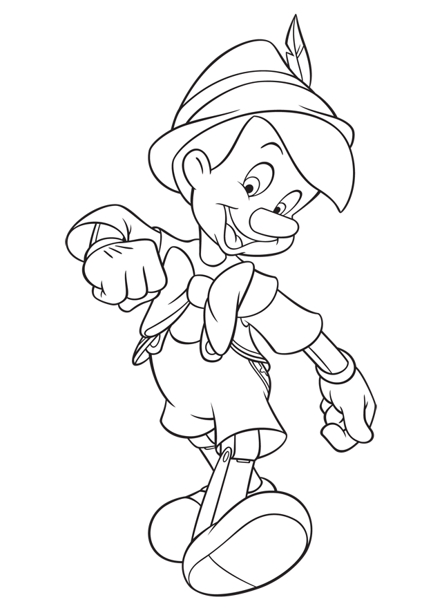 pinocchio colouring pages |Free coloring on Clipart Library
