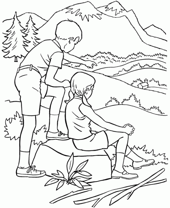 Summer| Coloring Pages for Kids Printable | Printable Coloring