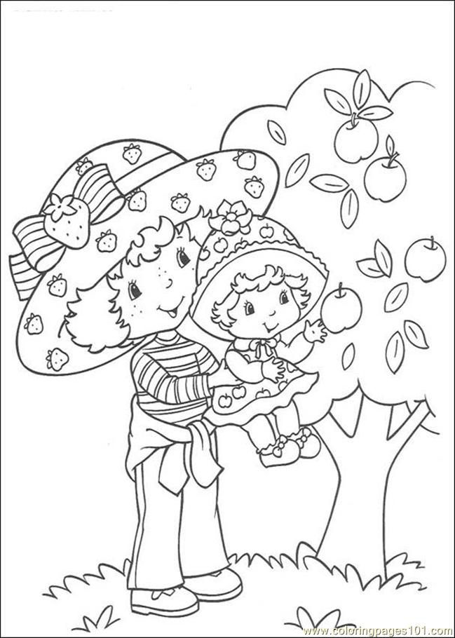 Coloring Pages Strawberry Shortcake13 (Cartoons  Strawberry