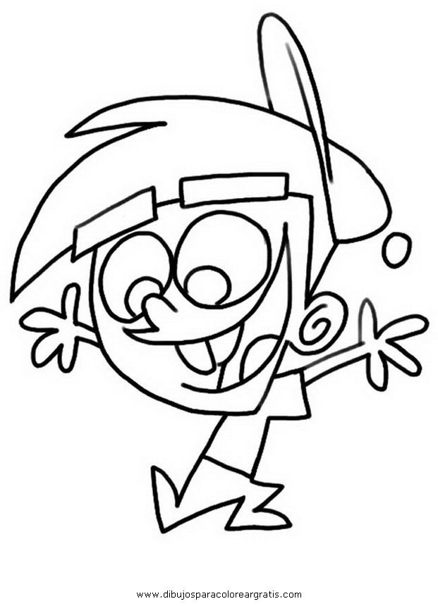 Clip Arts Related To : sketch timmy turner drawing. 