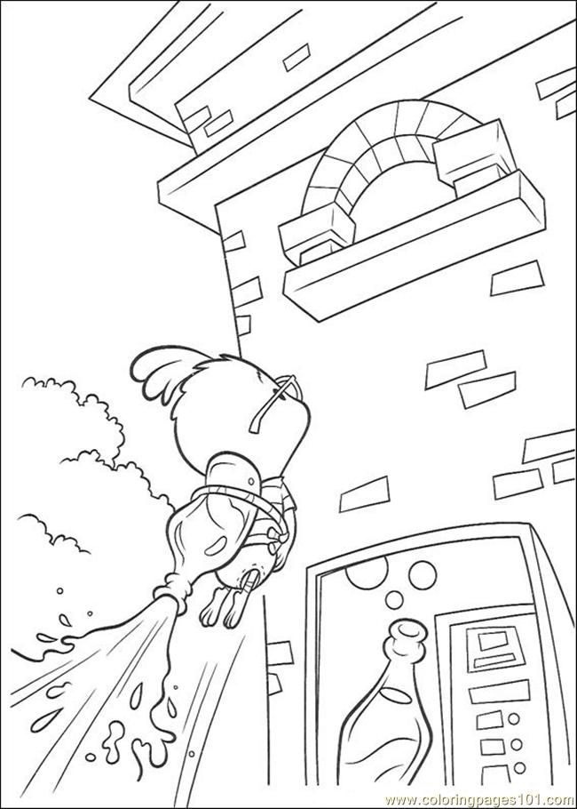 Coloring Pages Chicken Little 08 (Cartoons  Chicken Little