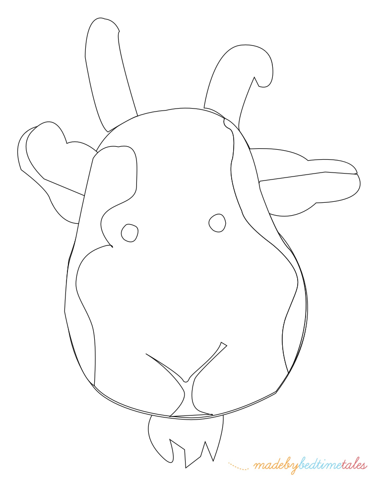 bedtime tales: Pre-school activity: Farm Animals with Goat Printable