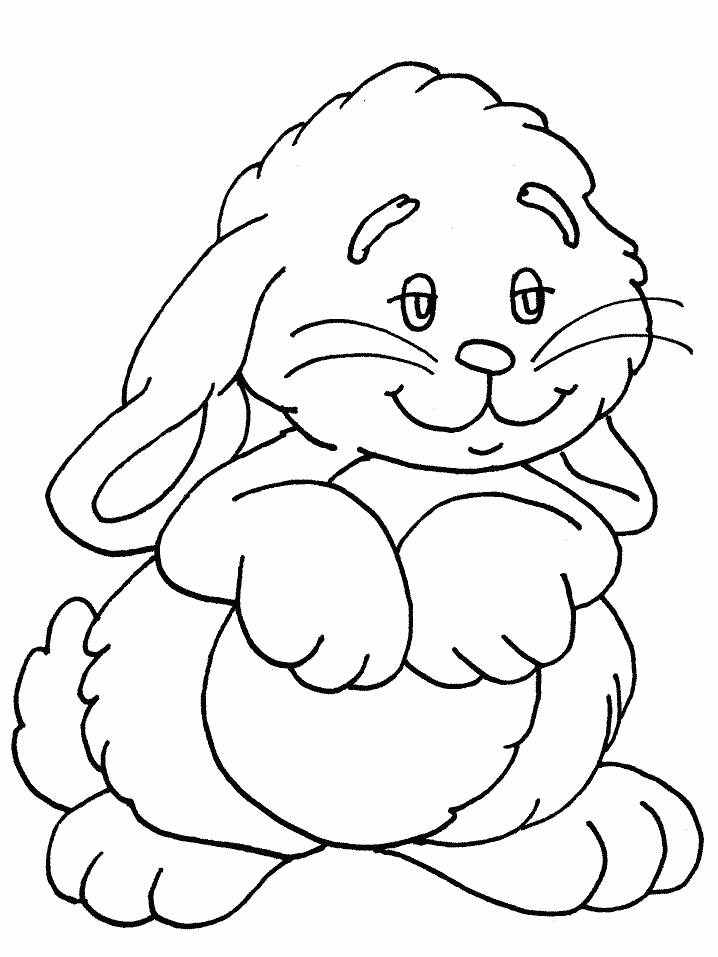bunny coloring sheets | Coloring Picture HD For Kids 