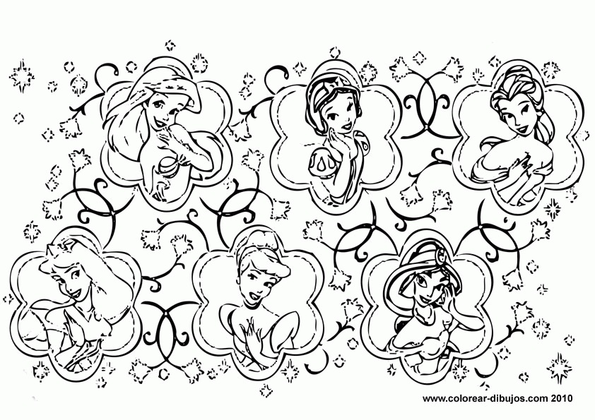 Print Out Coloring Pages Disney