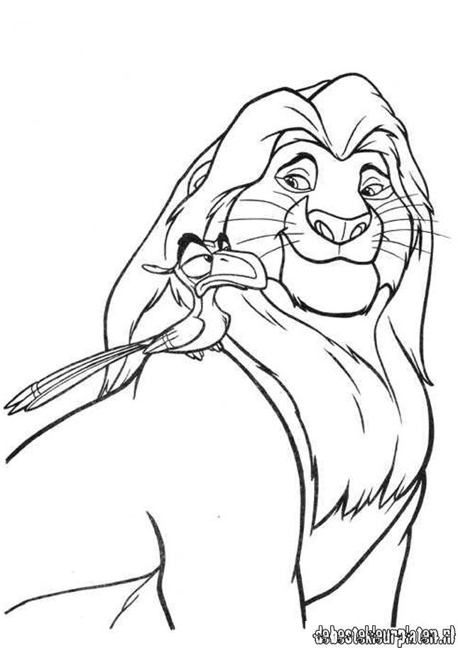 lion king zira Colouring Pages