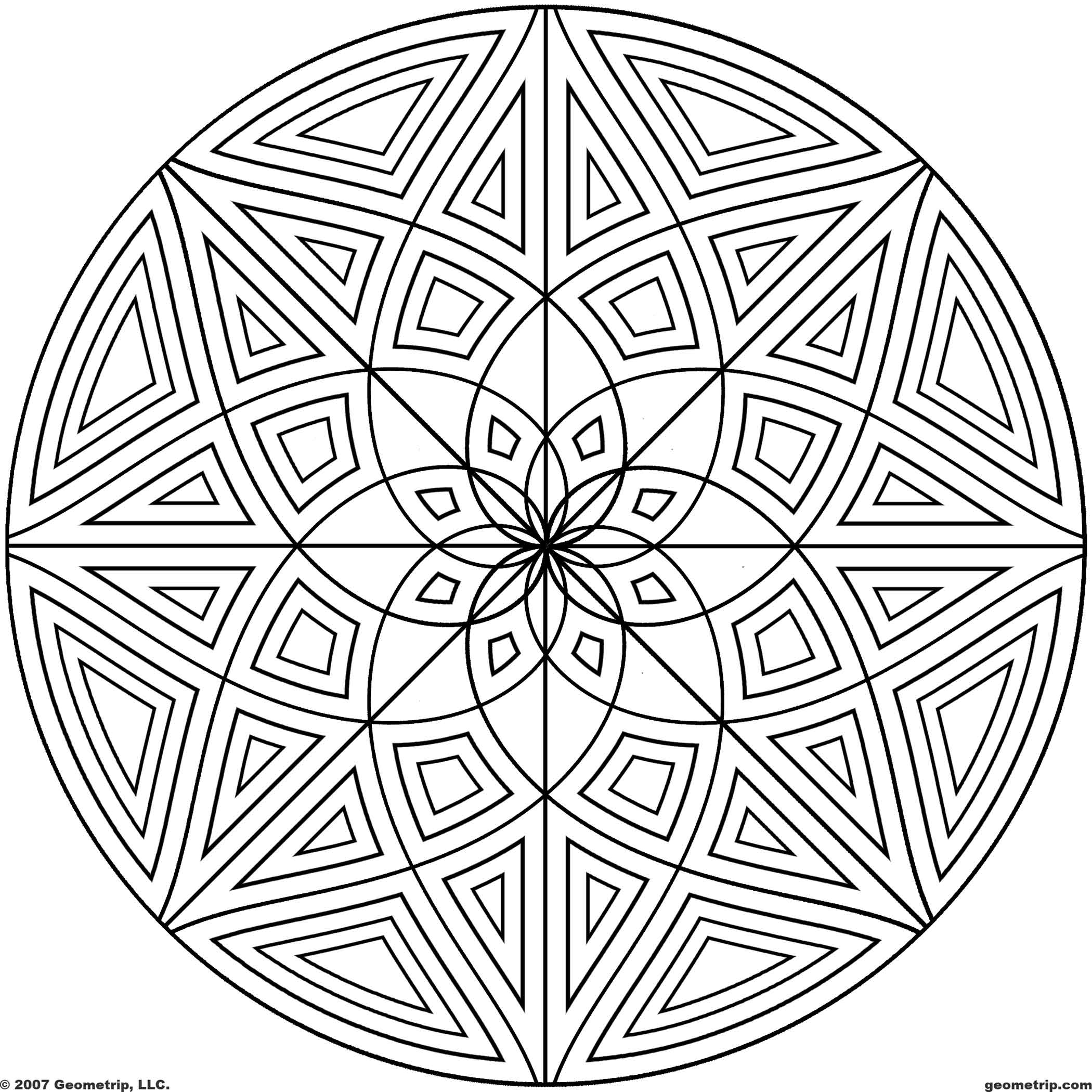Free Circles Coloring Page Download Free Circles Coloring Page Png
