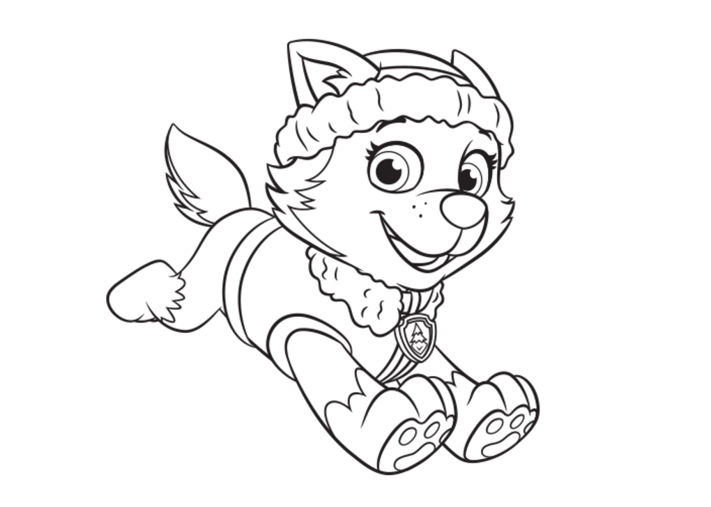Featured image of post Everest Paw Patrol Coloring Page - You can print or color them online at.
