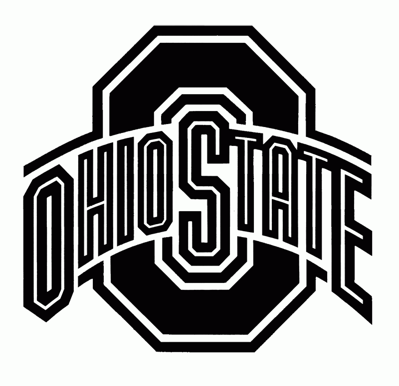 Ohio State Buckeyes Logo Black And White Clip Art Library