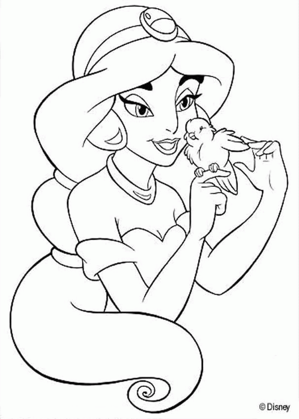 Manual 16 Disney Princess| Coloring Pages for Kids Coloring