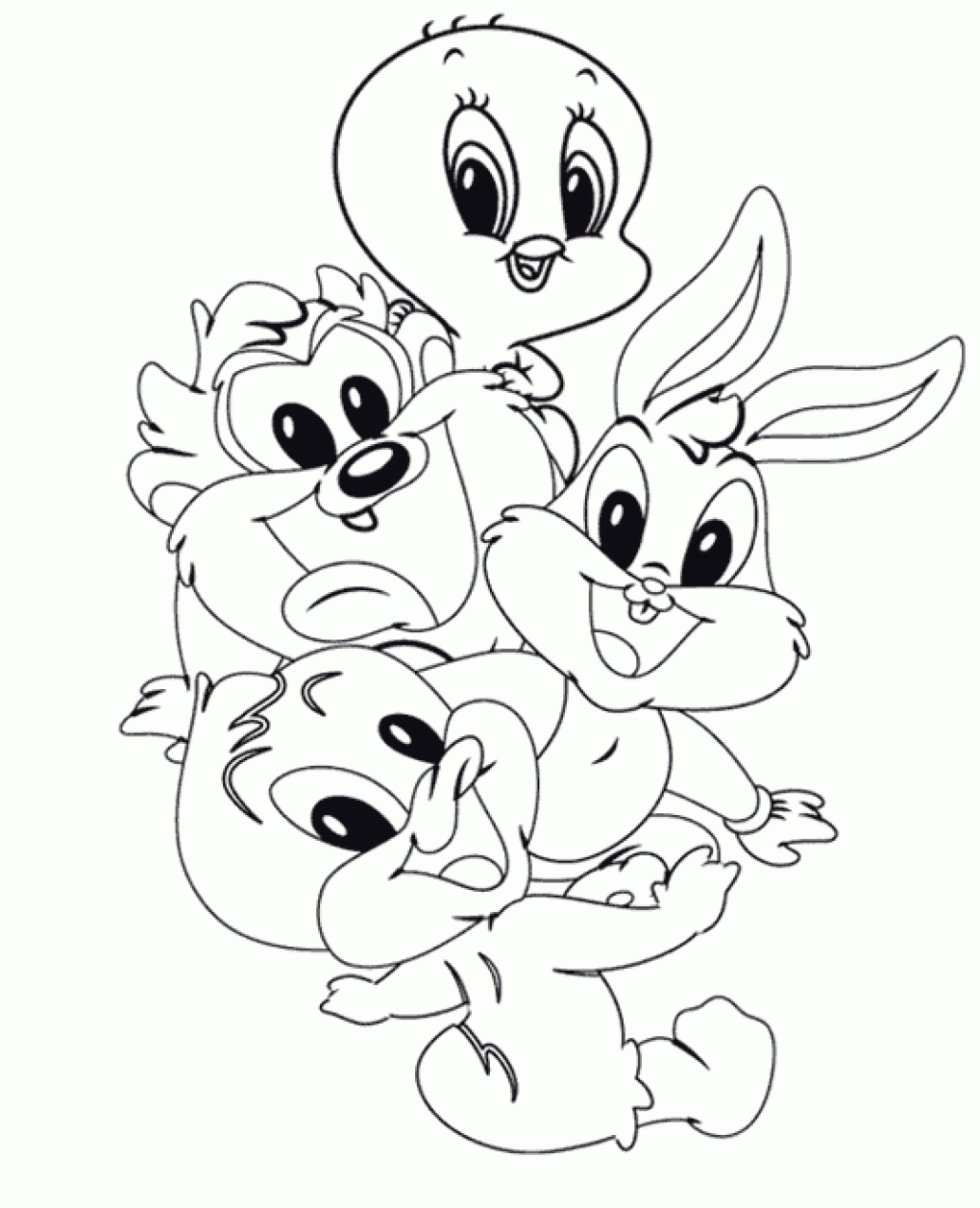 Looney Tunes Printable Coloring Pages - Coloring Page Photos