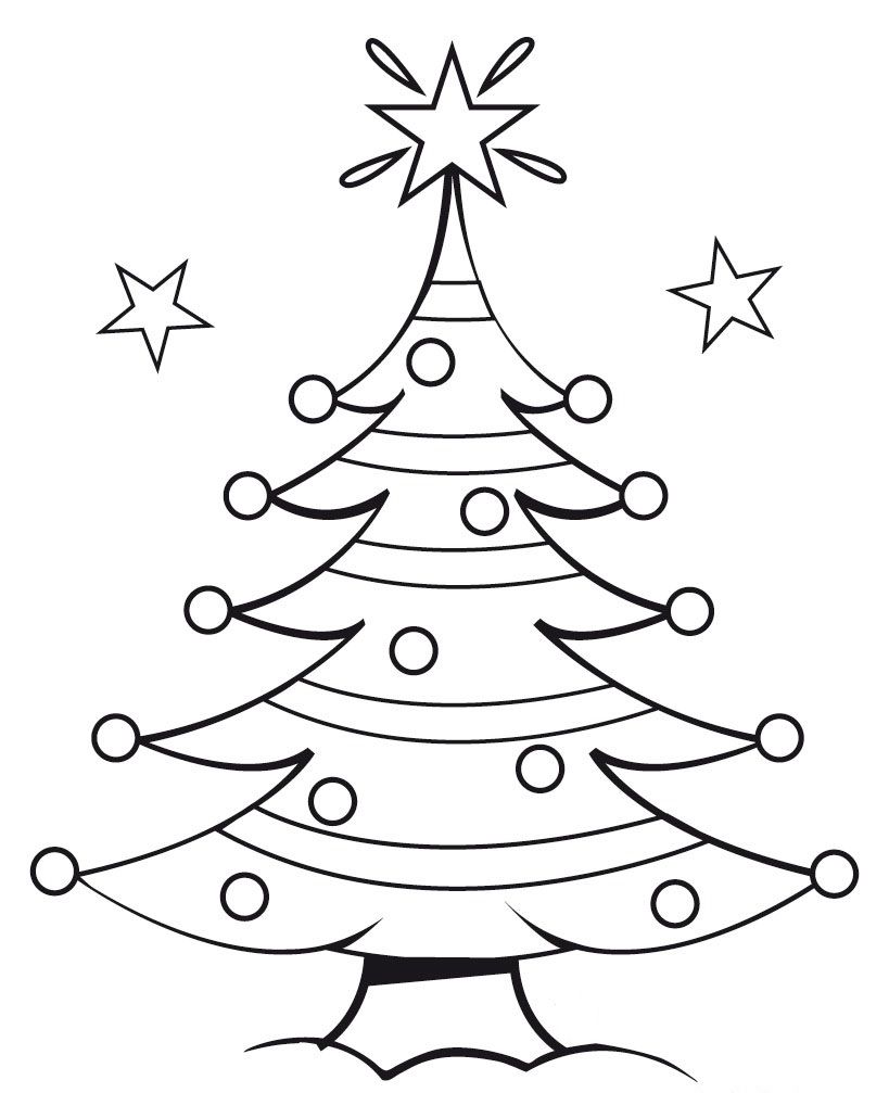 Free Christmas Tree Outlines, Download Free Christmas Tree Outlines png