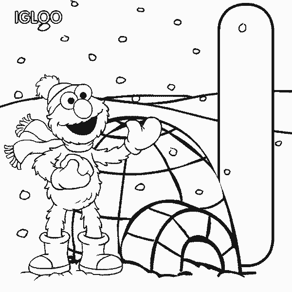 Sesame Street Coloring Pages Alphabet