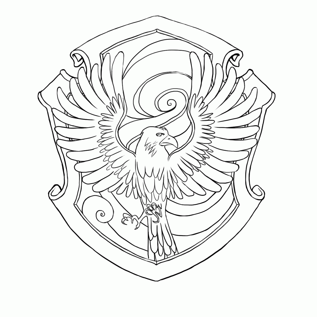 Free Harry Potter Coloring Pages Hogwarts Crest Download Free Harry