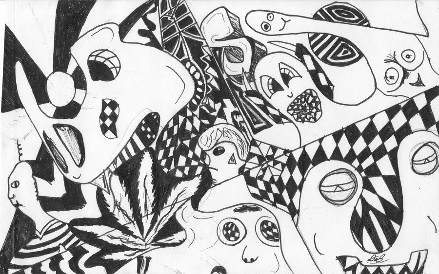 Trippy Coloring Pages For Teens Awesome Trippy