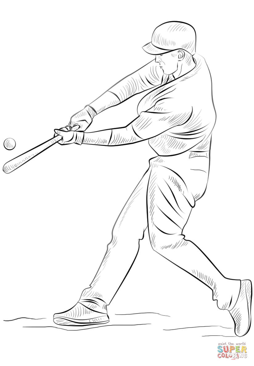 Chicago Cubs Baseball Coloring Pages | ?oloring Pages For All Ages