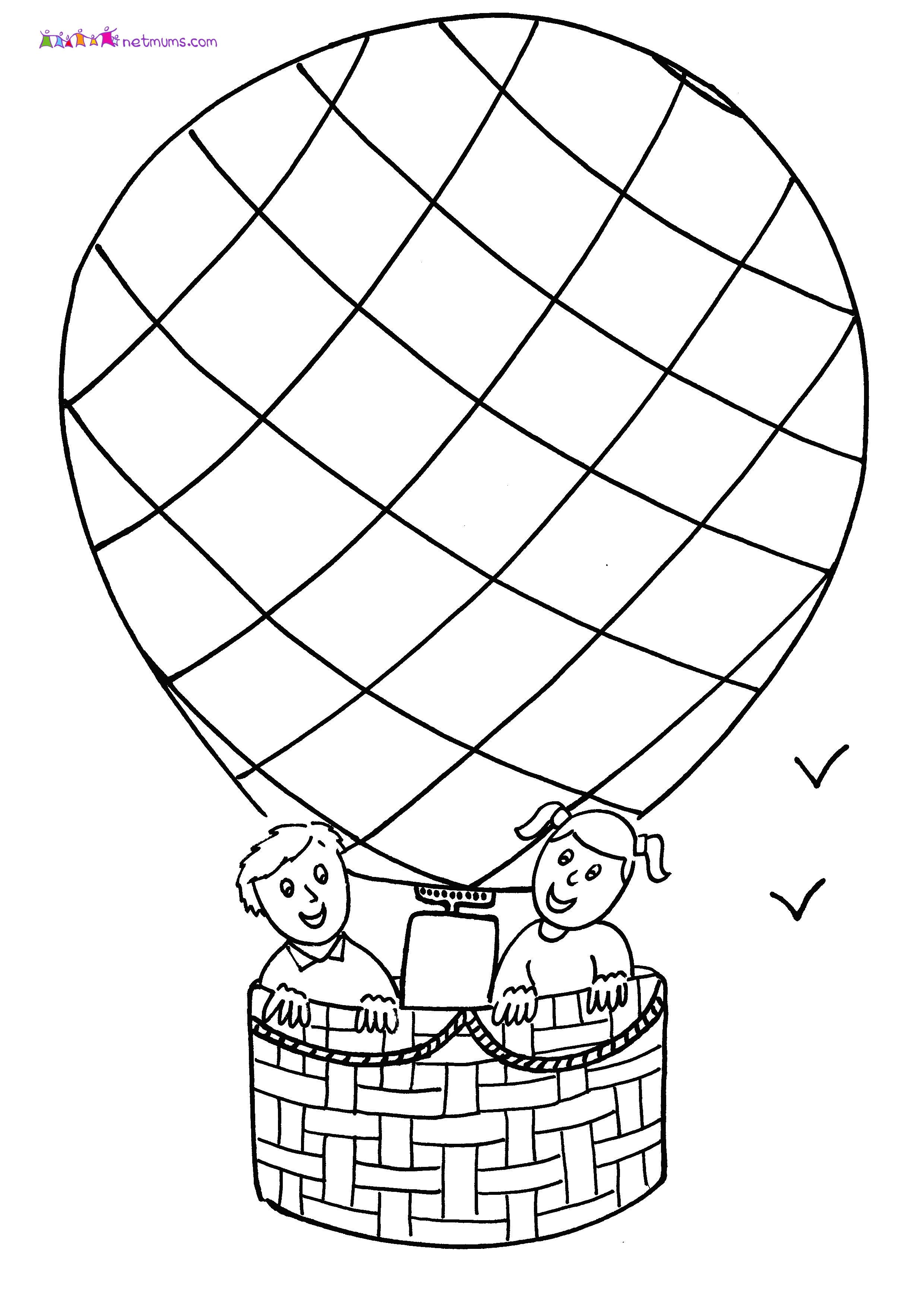 Free Hot Air Balloon Coloring Pages Free Printable Download Free Hot Air Balloon Coloring Pages Free Printable Png Images Free Cliparts On Clipart Library
