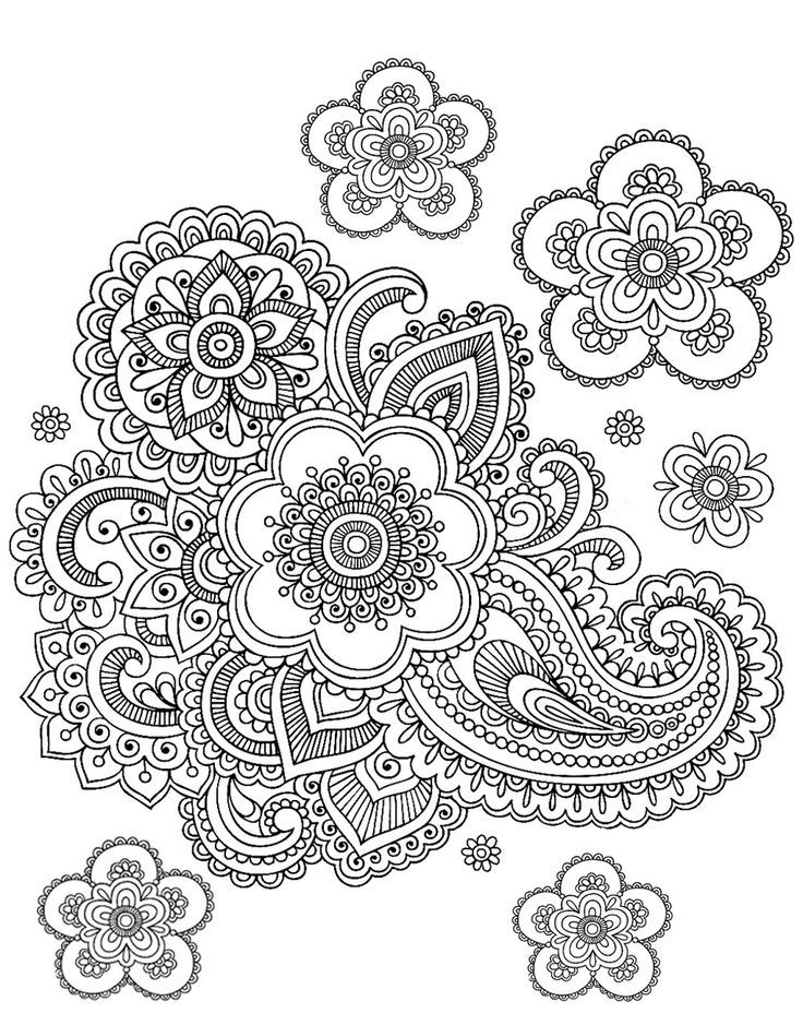  Paisley Coloring Pages | Coloring