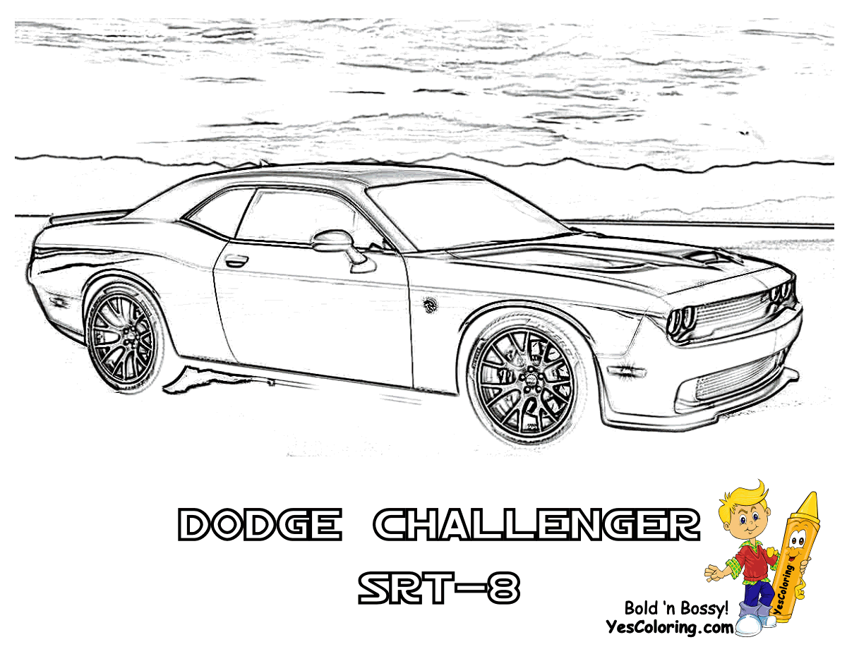 Free Dodge Charger Car Coloring Pages, Download Free Dodge Charger Car  Coloring Pages png images, Free ClipArts on Clipart Library
