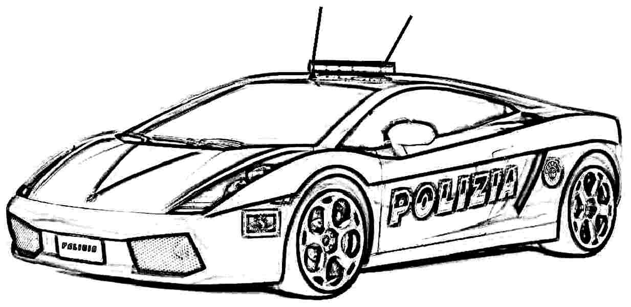 Printable Police Coloring Books | High Quality Coloring Pages