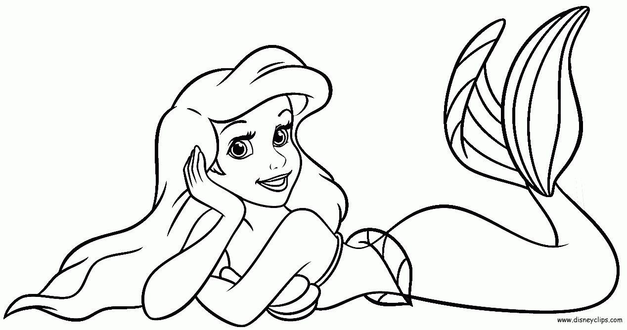 Mermaids | Coloring Pages for Kids and for Adults