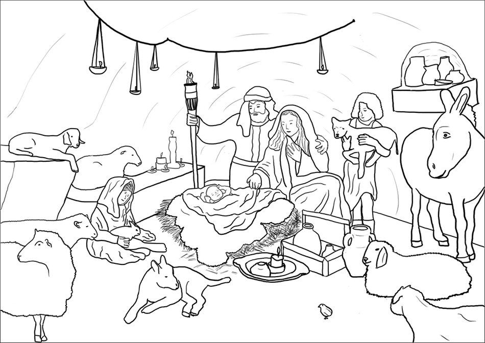 Free Sunday School Christmas Coloring Pages Download Free Sunday School Christmas Coloring Pages Png Images Free Cliparts On Clipart Library