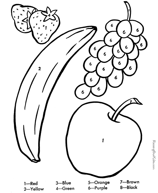 Free Printable Coloring Pages Color By Number Download Free Printable 