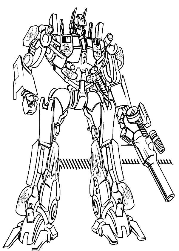 transformers coloring pages devastator transformer