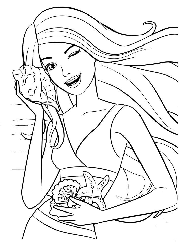 barbie life in the dreamhouse colouring pages