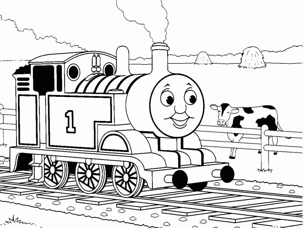 Free Thomas The Train Easter Coloring Pages, Download Free Thomas The