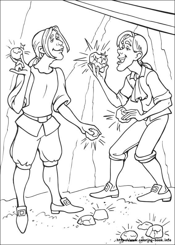 Barbie as the Princess and the Pauper coloring pages on Coloring