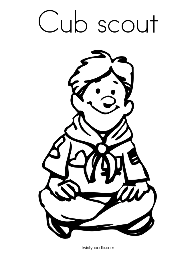 Cub Scout Badge Coloring Pages