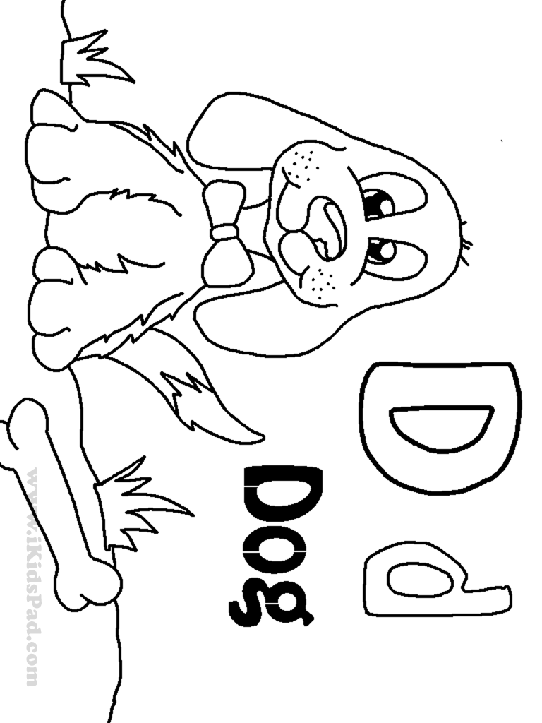 Letter D Coloring Worksheets For Preschool - The Largest and Most