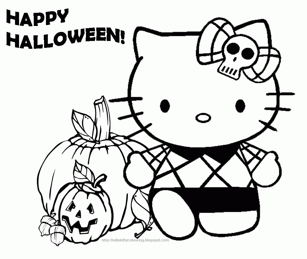 Free Halloween Coloring Pages Preschoolers, Download Free Halloween