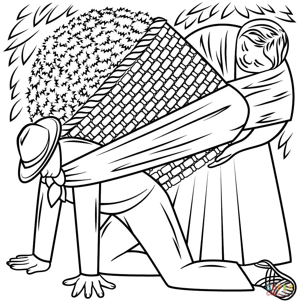 Diego Rivera coloring page