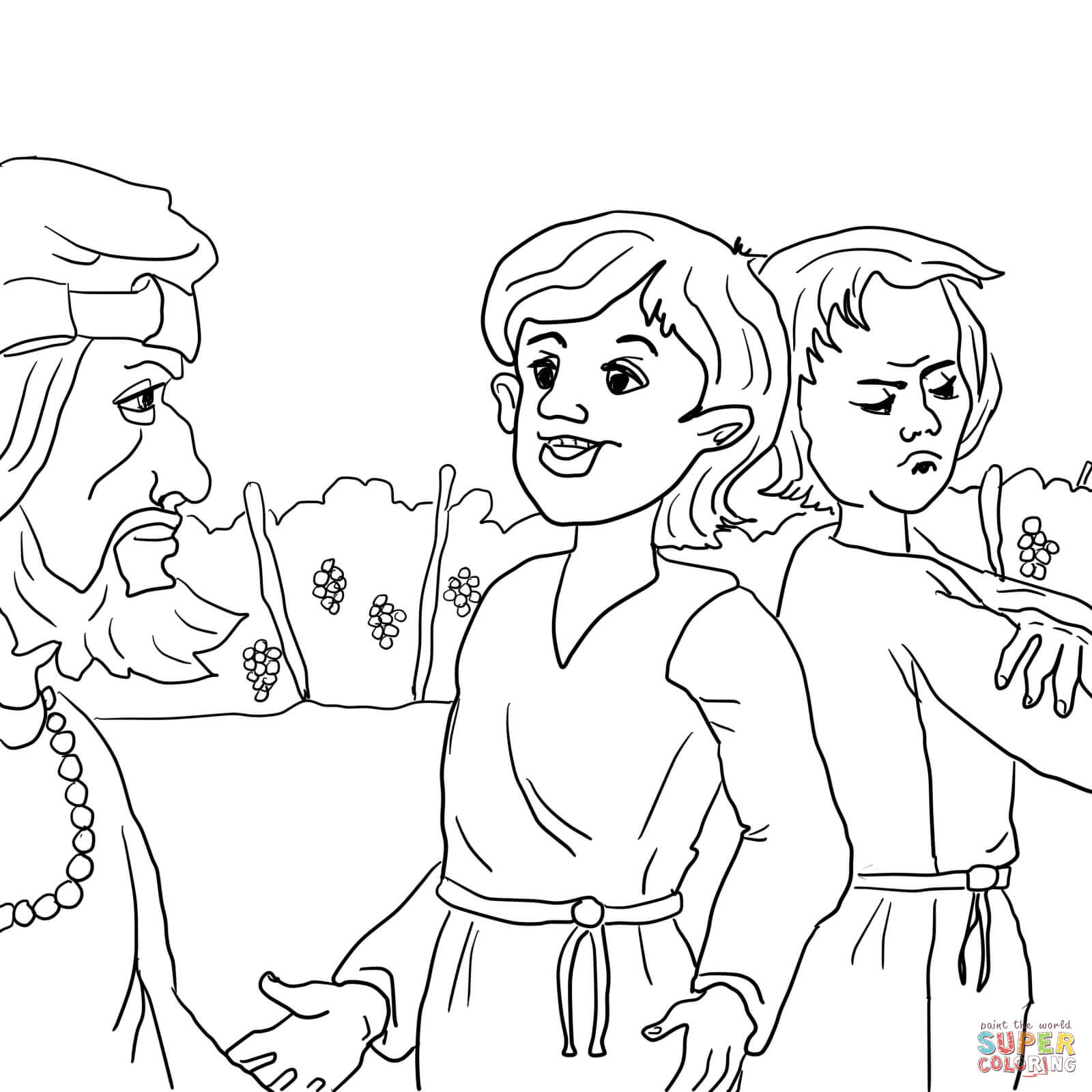 lost coin coloring page