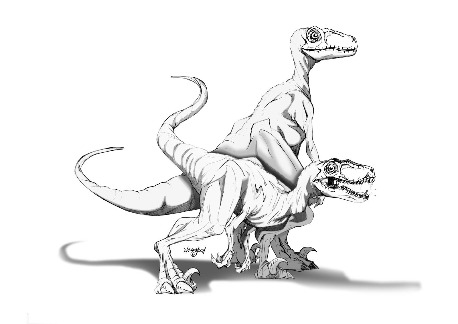 Free Velociraptor Coloring Page, Download Free Velociraptor Coloring