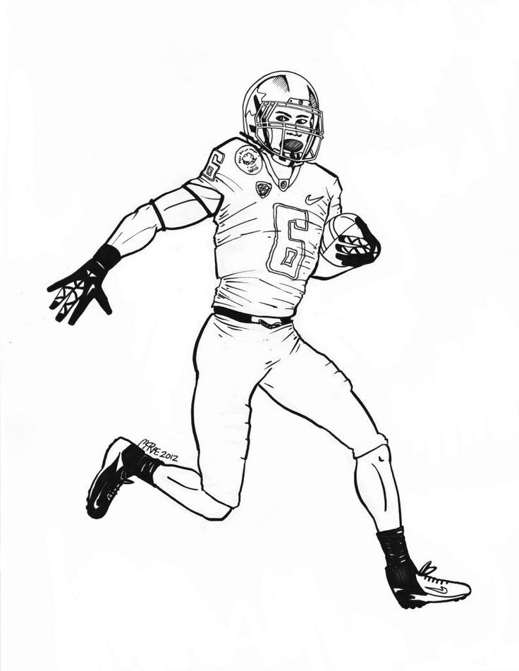Go Back  Images For  Oregon Ducks Coloring Pages | football